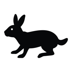 vector illustration of a rabbit