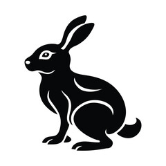vector illustration of a rabbit