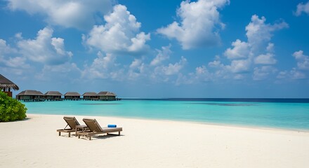 Fototapeta premium Azure Daydream AI Generated