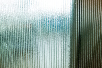 Close up of corrugated glass texture with reflected,modern home decor,stylish home decor,Creative...