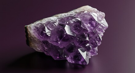 Amethyst Majesty: Twilight's Embrace AI Generated