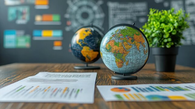 Global Business Strategy: Analyzing Charts and Maps