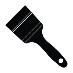 paint brush isolated on white