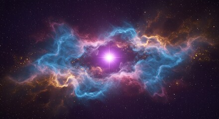 Cosmic Heartbeat AI Generated