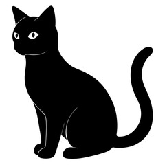 A cow silhouette on white background.