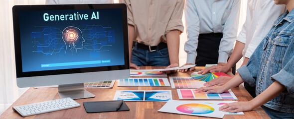 Generative AI virtual assistant tools for prompt engineer and user for ease of engage artificial...