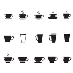 Fototapeta premium set of cups