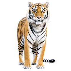 Fototapeta premium tiger isolated on transparent background