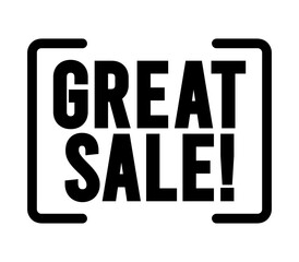 promotional banner. great sale