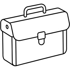 metal box isolated on white