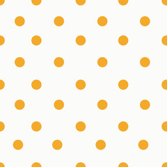 Vector seamless background with circles in pastel colors