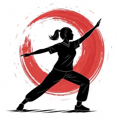 Brushstroke Strength The Essence of Martial Focus