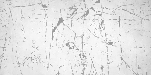 Abstract overlay distress floor, black and white seamless background Vector white grunge peeling painted concrete wall texture background.