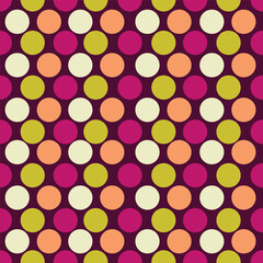 abstract background with colorful circles