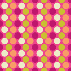 seamless pattern with circles