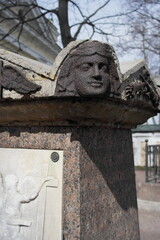 Obraz premium statue, sculpture, monument, architecture, history, city, old, cemetery