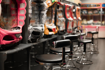 スロットマシン　ゲームコーナー　パチンコ