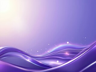 Obraz premium Dynamic abstract background, flowing waves and vibrant light effects for modern design