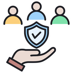 Control Lineal Color Icon