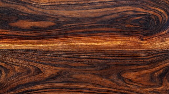 A dark wood background with a warm tone and smooth, glossy finish
