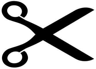 Scissors silhouette
