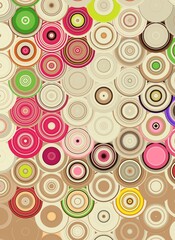 seamless pattern with circles