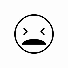 Extreme Distress icon vector sign