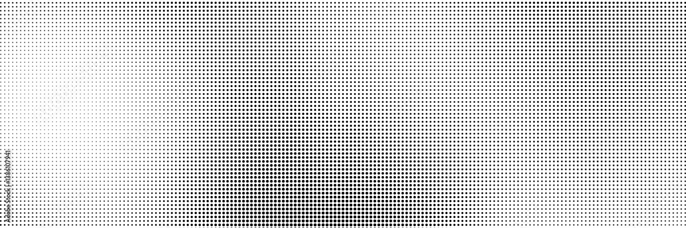 Poster halftone background vector, abstract backdrop design with two tone pattern and copy space for edit y