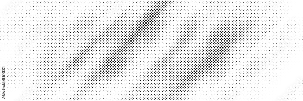 Poster halftone background vector, abstract backdrop design with two tone pattern and copy space for edit y