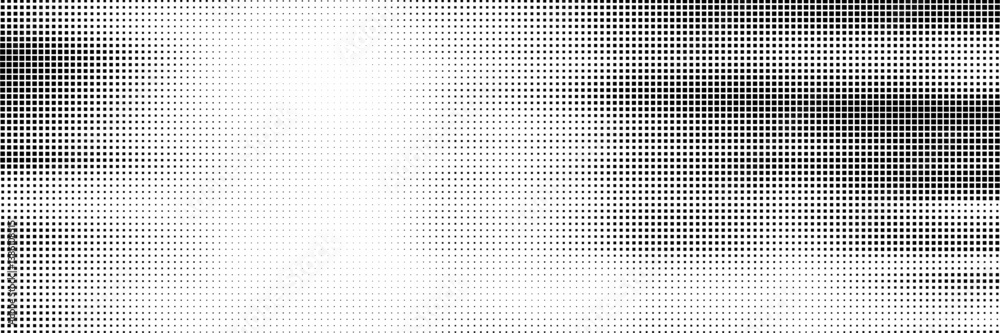 Poster halftone background vector, abstract backdrop design with two tone pattern and copy space for edit y