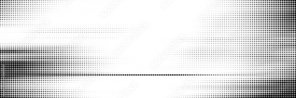 Poster halftone background vector, abstract backdrop design with two tone pattern and copy space for edit y