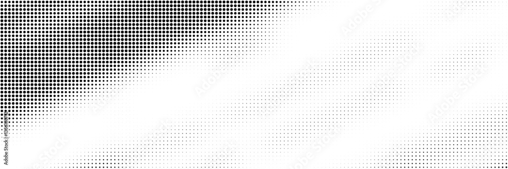 Poster halftone background vector, abstract backdrop design with two tone pattern and copy space for edit y
