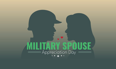 Silhouette Soldier and Partner Military Spouse Tribute Design