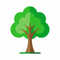 green tree vector