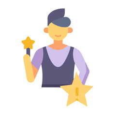  Creative Actor Icon for Art and Drama