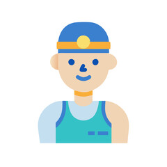  Energetic Athlete Icon for Fitness