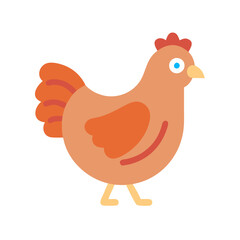  Farm Fresh Chicken Icon for Culinary Art
