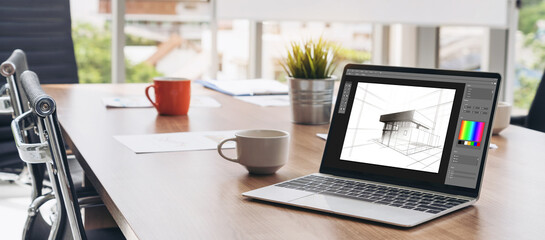 Architectural design modish software application for architect business and professional designer