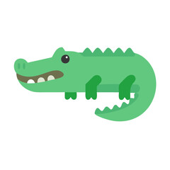  Crocodile Icon for Wildlife Themes