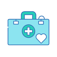 Simple Doctor's Kit Icon for Health Services