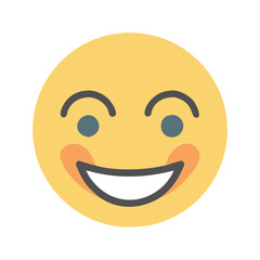  Cheerful Happy Face Icon for Joy