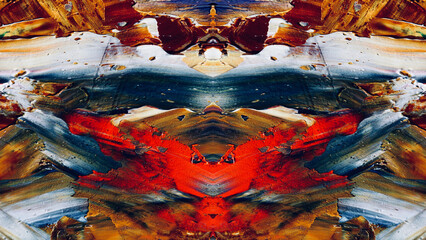 Abstract art background . Hand painting artwork on canvas .
