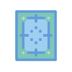 Fototapeta premium Whimsical Playmat Icon for Baby Play