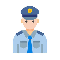  Friendly Police Officer Icon for Public Service