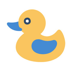  Colorful Rubber Duck Icon for Children