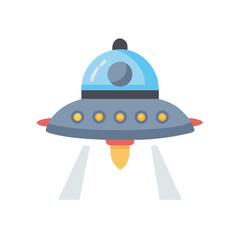  Stylish Spaceship Icon for Sci-fi Adventure