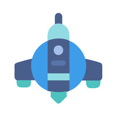  Dynamic Spaceship Icon for Sci-fi Designs