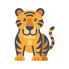  Playful Tiger Icon for Kids' Themes
