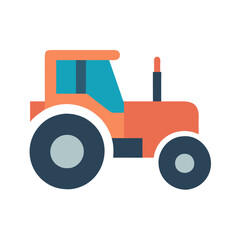  Whimsical Tractor Icon for Fun Farming