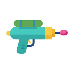  Colorful Water Gun Icon for Kids' Play